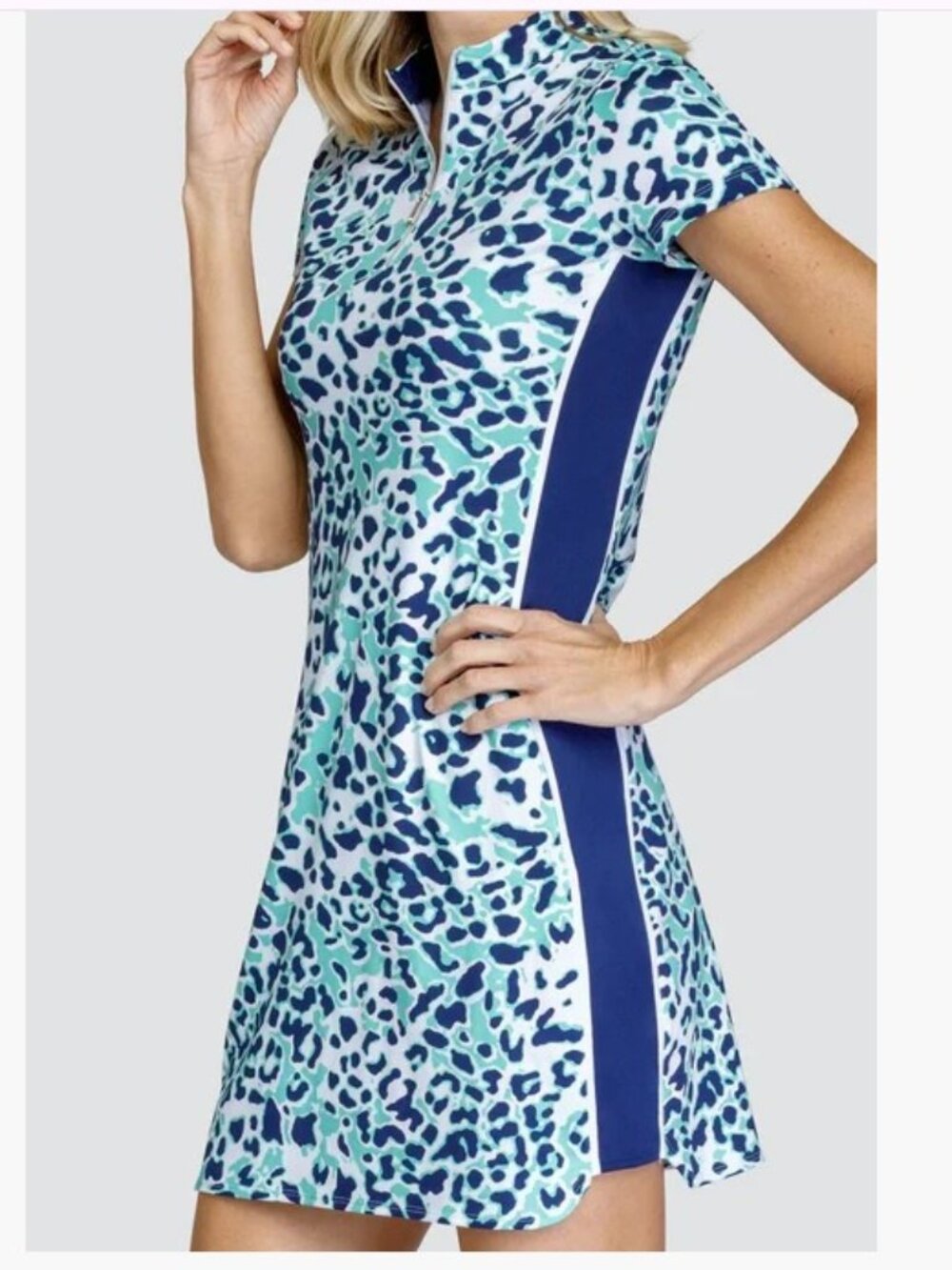 Tail Brand Women's size Medium Animal Print Activewear Olympia Athletic Dress
